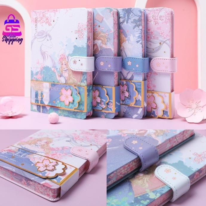 

MAGNETIC NOTEBOOK DIARY BFF UNICORN JURNAL AGENDA BUKU TULIS - 1616 YH6346R