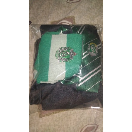 Preloved jubah Harry Potter Slytherin (+ dasi dan syal)