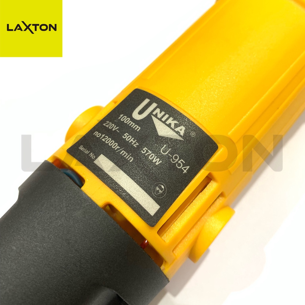 UNIKA Mesin Gerinda Tangan Listrik 4&quot; Angle Grinder U-954 MURAH LARIS