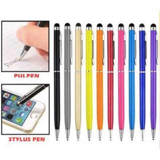 Ballpoint Stylus + Pena 2in1 / Stylus Pen 2 in 1 Universal Smartphone Tablet Iphone Pen Touchscreen [MF]