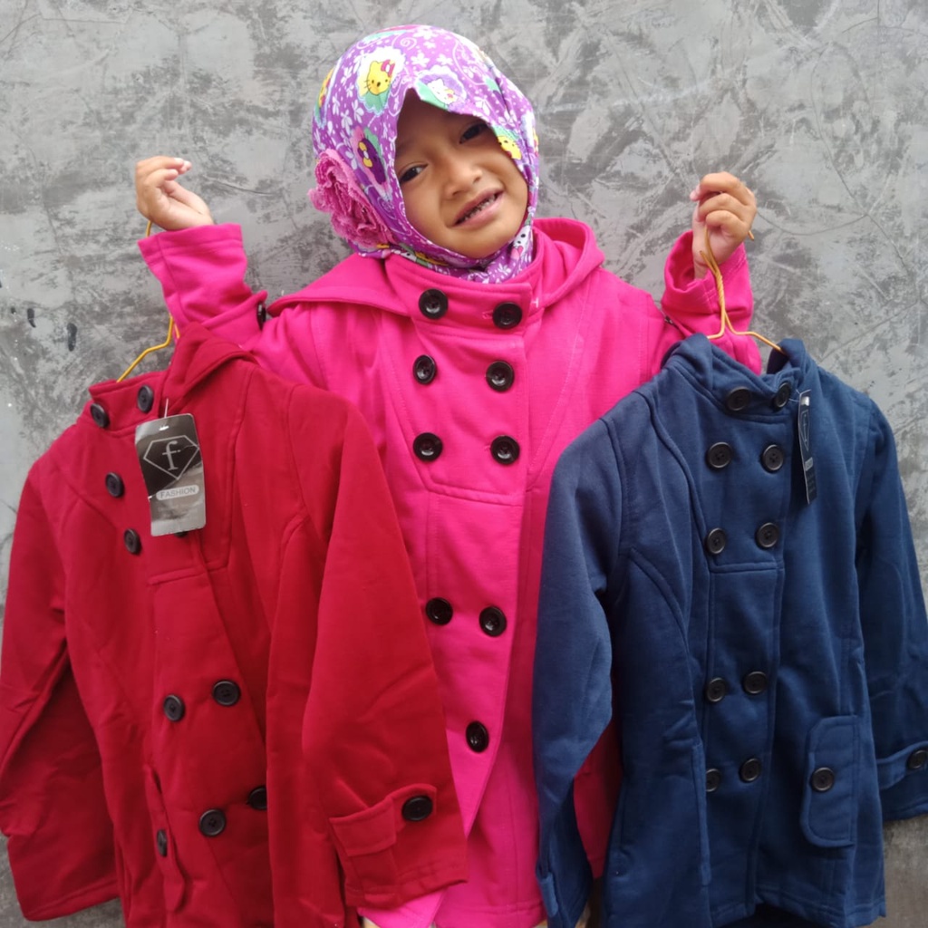 Hoodie jaket perempuan anak