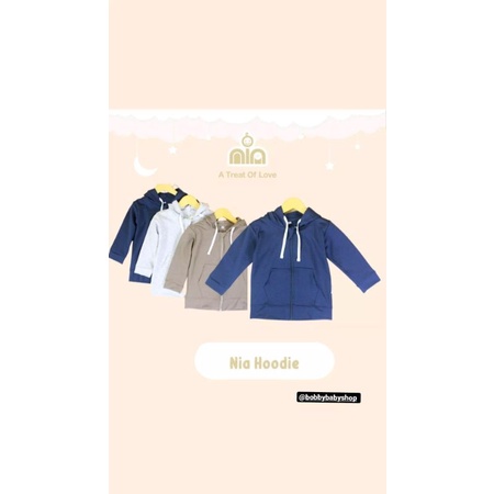 Nia Jaket Bayi Hoodie 3 - 6 Bulan