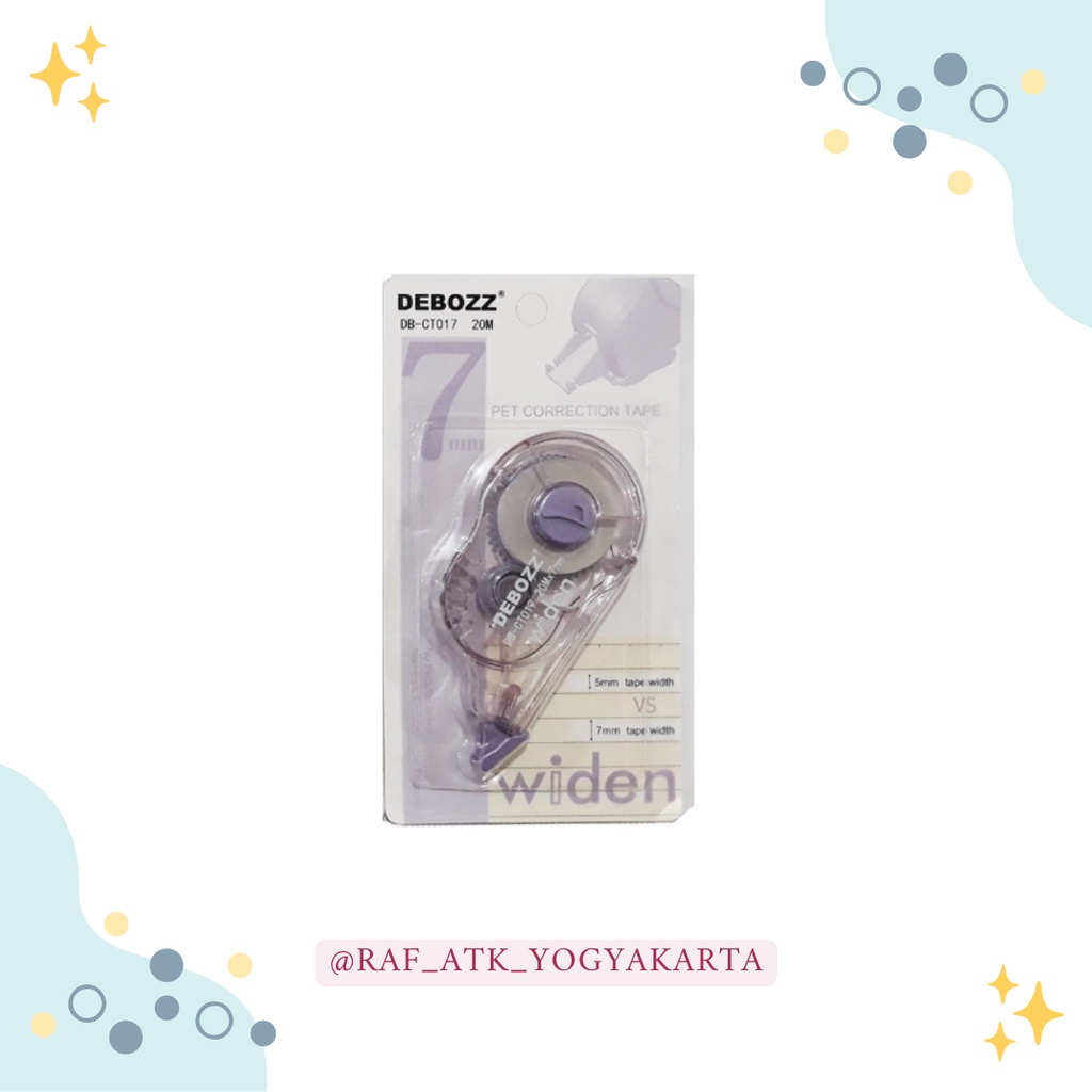 

TIPEX PITA / CORRECTION TAPE DEBOZZ CT-017