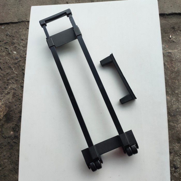 Tas Koper Tiang Troli & Roda Model 2 Tiang Untuk Tas Anak Sekolah