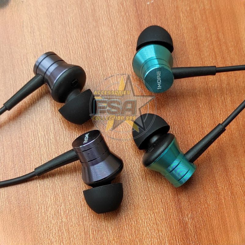 Headset Xmi 1MORE PISTON FIT Metalic Ori Super Bass Stereo Earphone Rdmi Note 5 Pro/6 Pro/7 Pro/8 Pro/9 Pro/10 Pro E1009