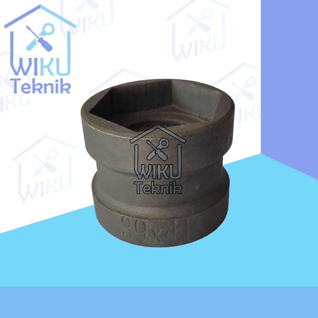 WiKu Kunci Mata Socket Impact / Sock / Sok 39x41 mm Kampas Ganda Matik
