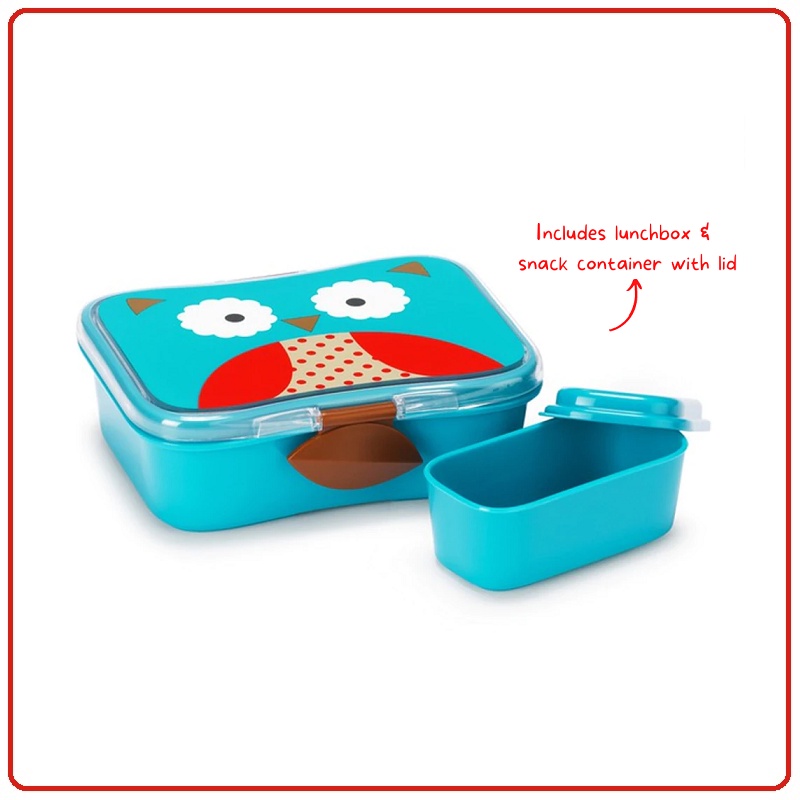 Skiphop Zoo Lunch Kit | Tempat Makan Anak