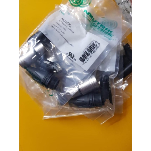 Jack XLR neutrik female ori