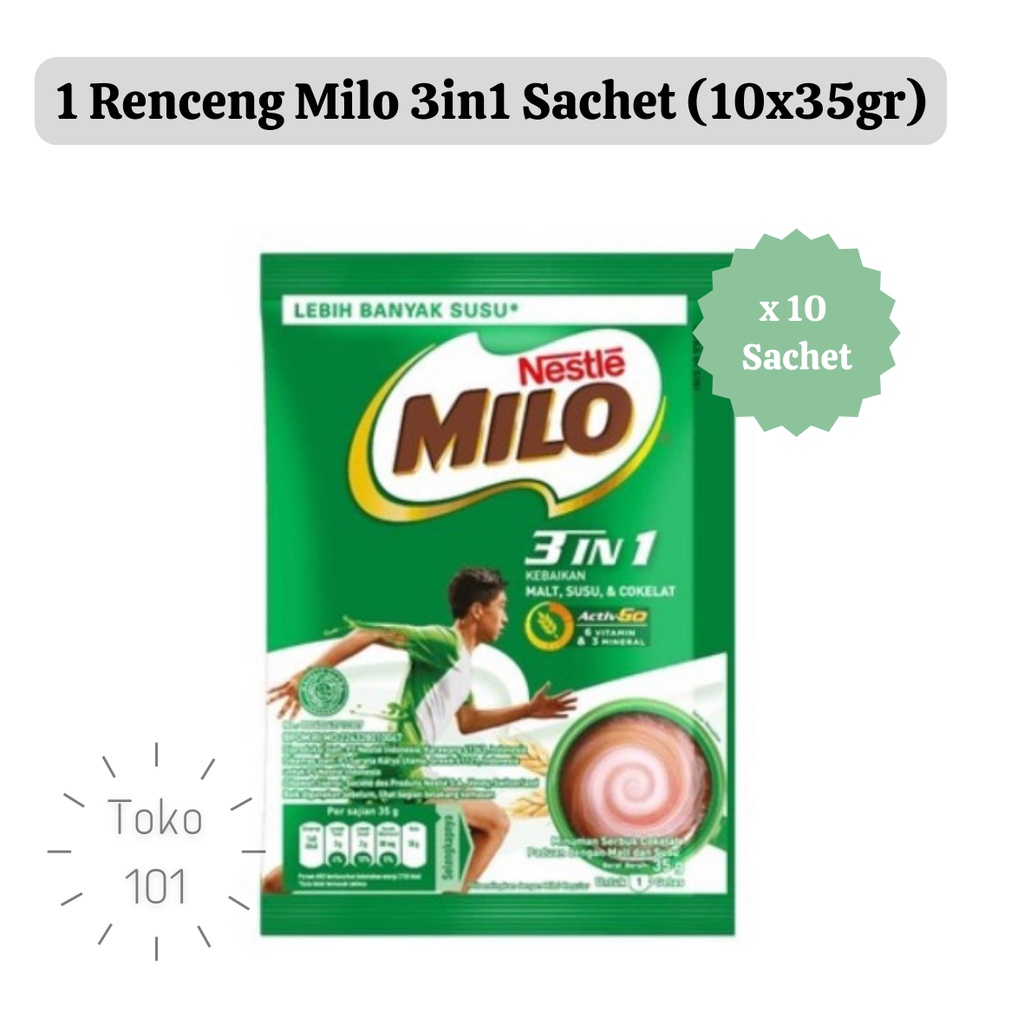 

Milo 3in1 Sachet per Renceng (10pcsx35gr)