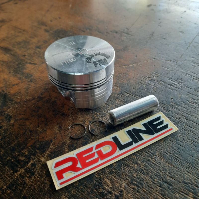 PISTON SEHER FIM 80 OS 300 MENTAH PIN 13 DIAMETER 60 MM REDLINE