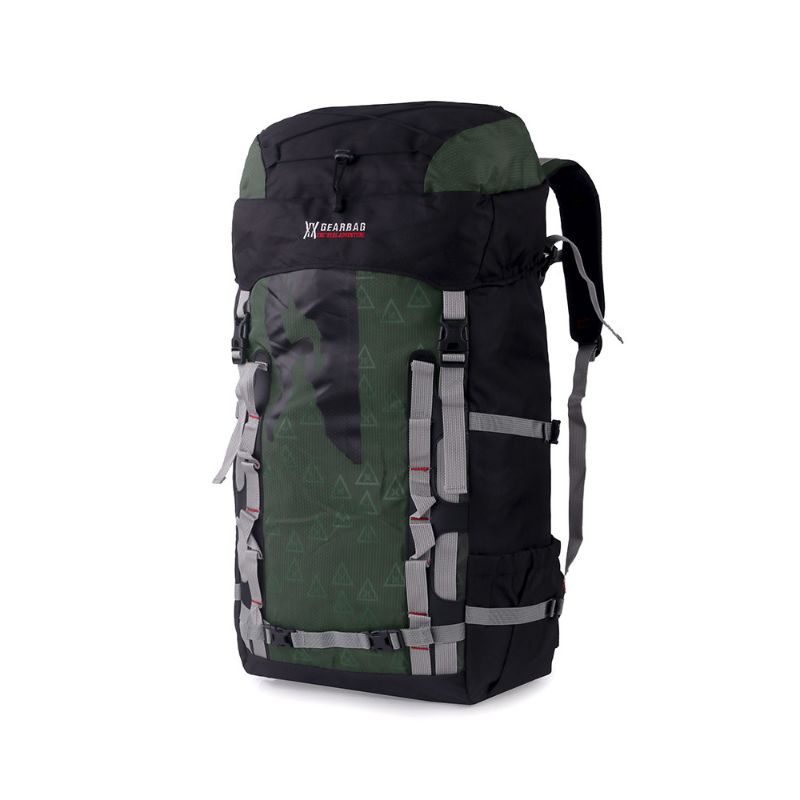 Tas Carrier 60 Liter Terbaru | Tas Gunung Outdoor Travelling Muncak Series Keren Free Raincover | Tas Keril Mudik Bahan Cordura