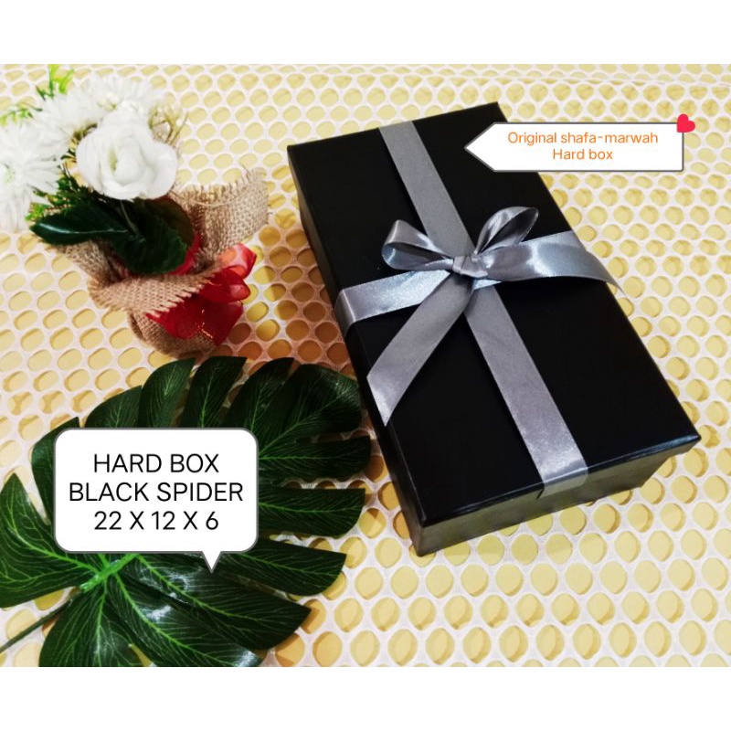

SPECIAL HARD BOX gift box || Termasuk pita sesuai pict || 22 x 12 x 6 cm.