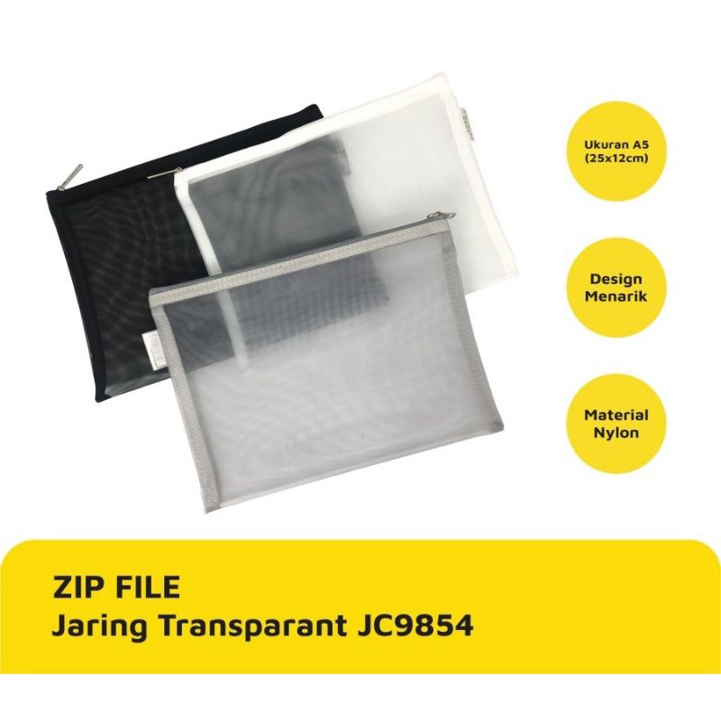 

Document Bag tas dokumen A5 JC9854 dengan 3 pilihan warna