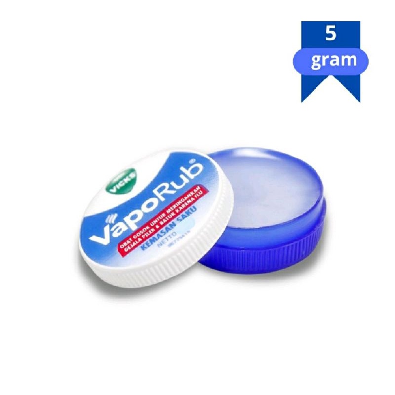 vicks vaporub 5gr 10gr
