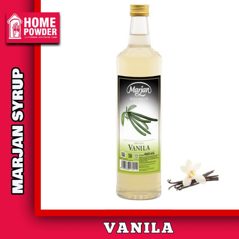 

Promo Murah Lebay Syrup Sirup Marjan Bundoin Rasa Vanila 460Ml