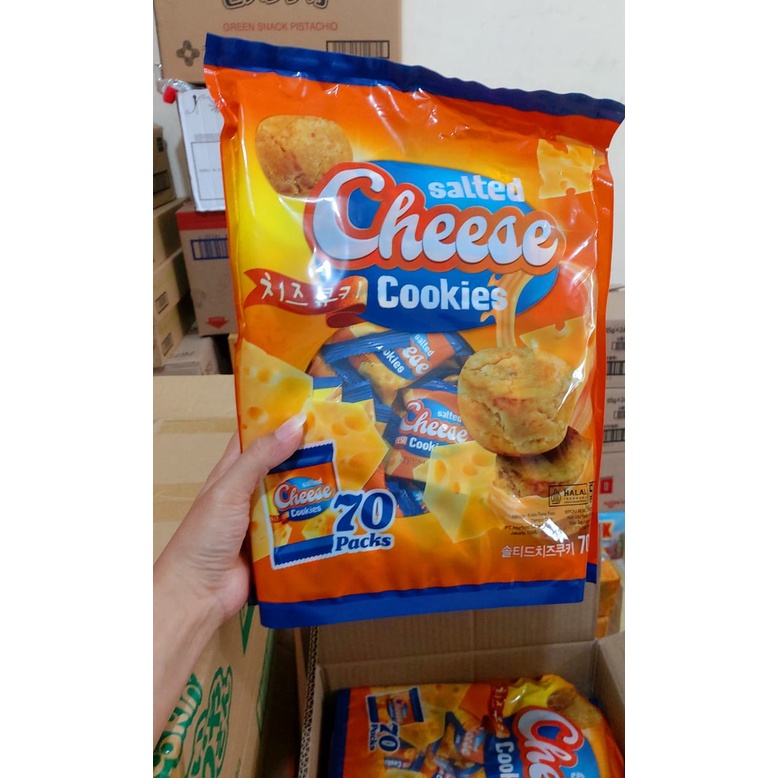 Naraya Salted Cheese Cookies 70 Pack