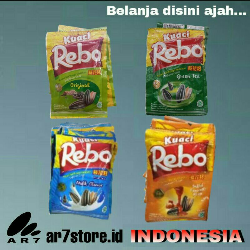 

REBO KUACI 1 pack isi 20 x 6gr