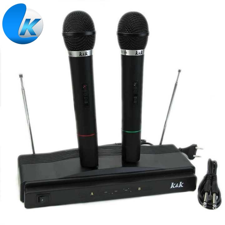 K&K Microphone Karaoke High Quality Handheld Wireless Mic - WM-306 [ Kafii ]