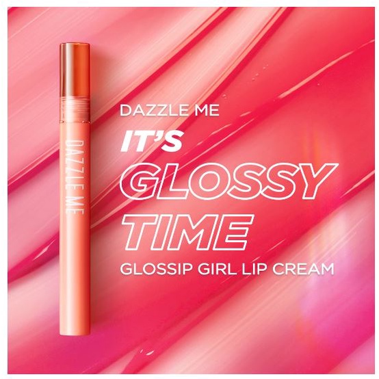 DAZZLE ME Glossip Girl Lip Cream | Hyper Hydrating 24H Moisturizer BPOM