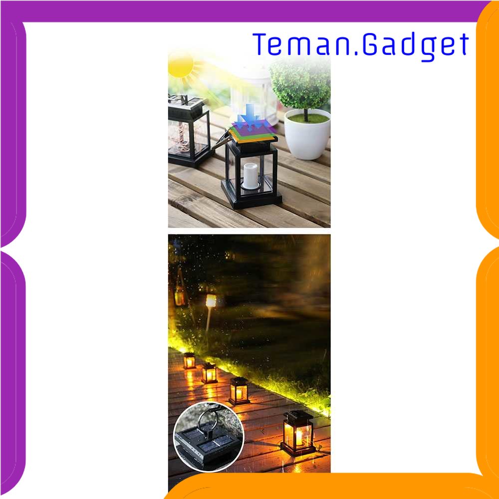 TG-LMP DUOGU Lampu Taman Solar Panel Garden Decoration Candle Warm White - EM301