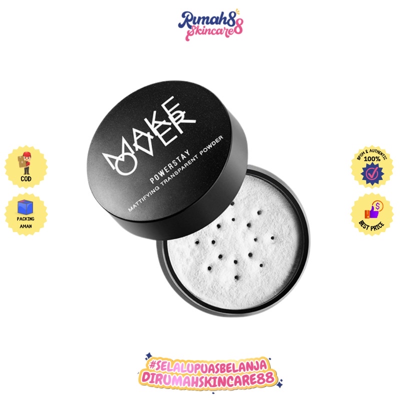 MAKE OVER Powerstay Mattifying Transparent Powder