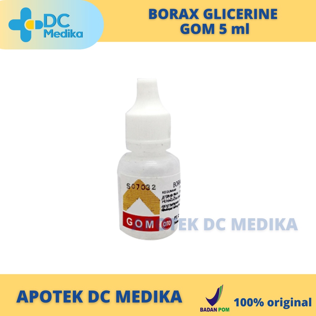 BORAKS GLISERIN GOM/OBAT KUMUR/OBAT SARIAWAN