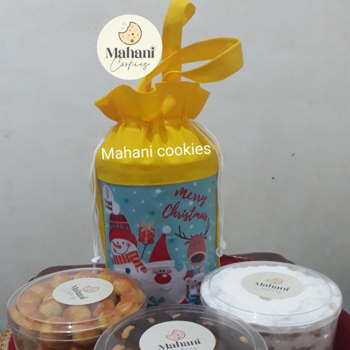 

Hampers Christmas Parcel Natal Maha Ni Cookies Paket B 3 Toples @500Gr Sale!!!R13A