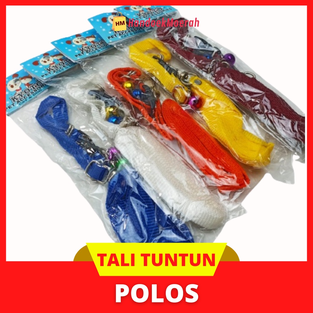 Tali Tuntun Kalung Kucing Polos