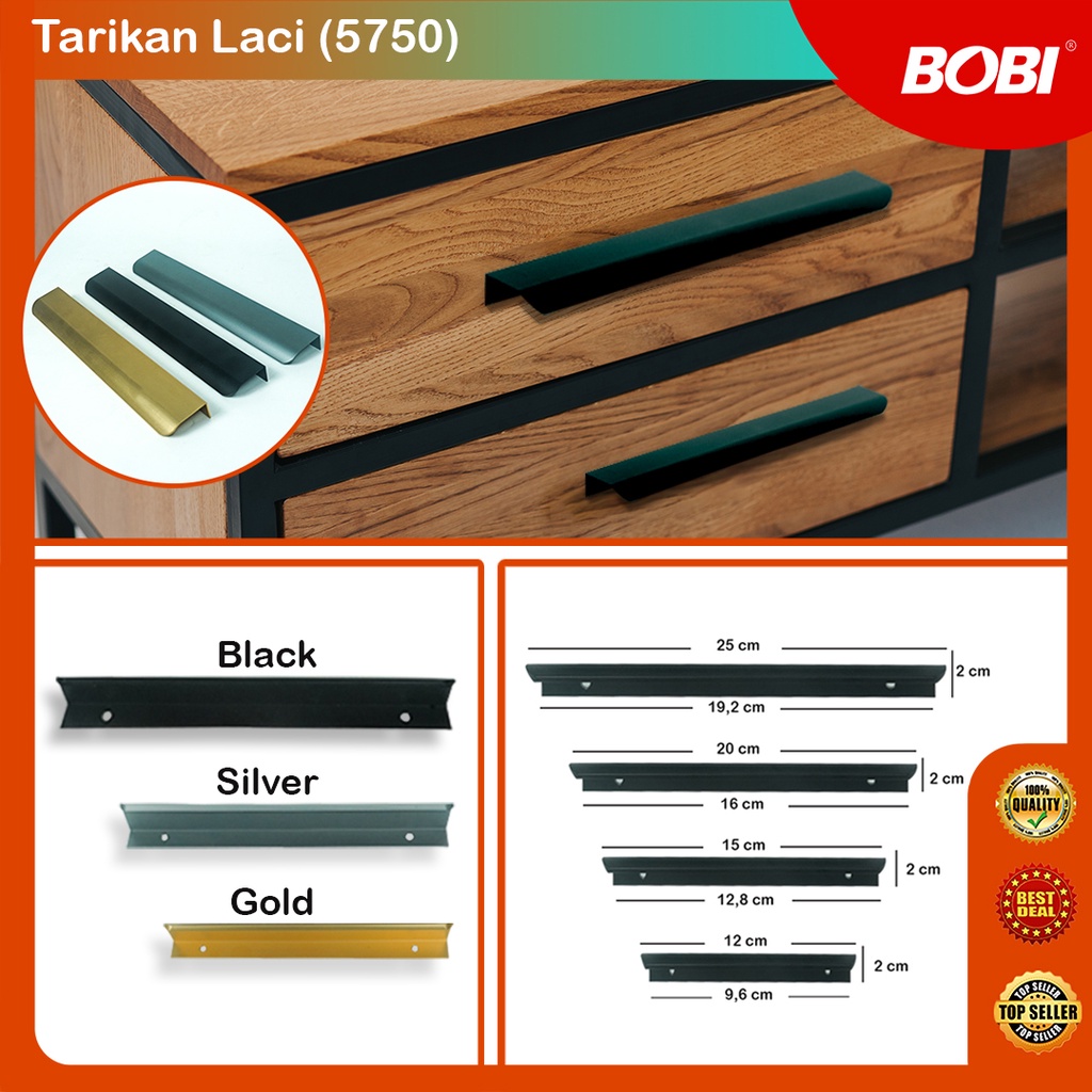 Handle Furniture /  Pegangan Pintu  kode 5750 /  Pegangan Pintu,Laci, Lemari, Furniture Rumah Termurah - Warna Bervariasi