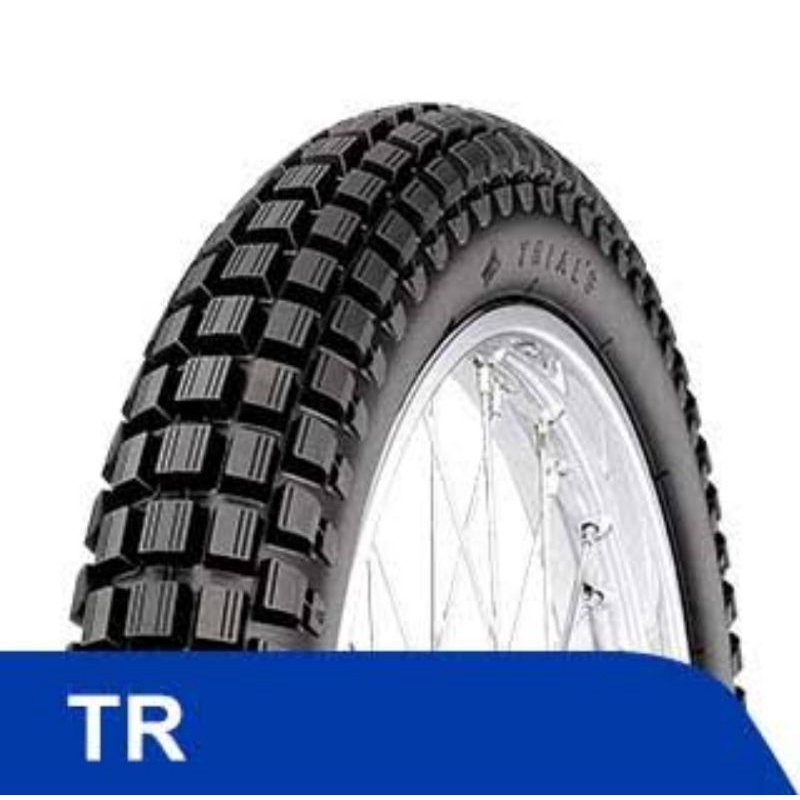 Neo BAN LUAR MOTOR IRC TR TERSEDIA RING 14, RING 17, RING 18 (SEMI TRAIL) KEMBANG TAHU