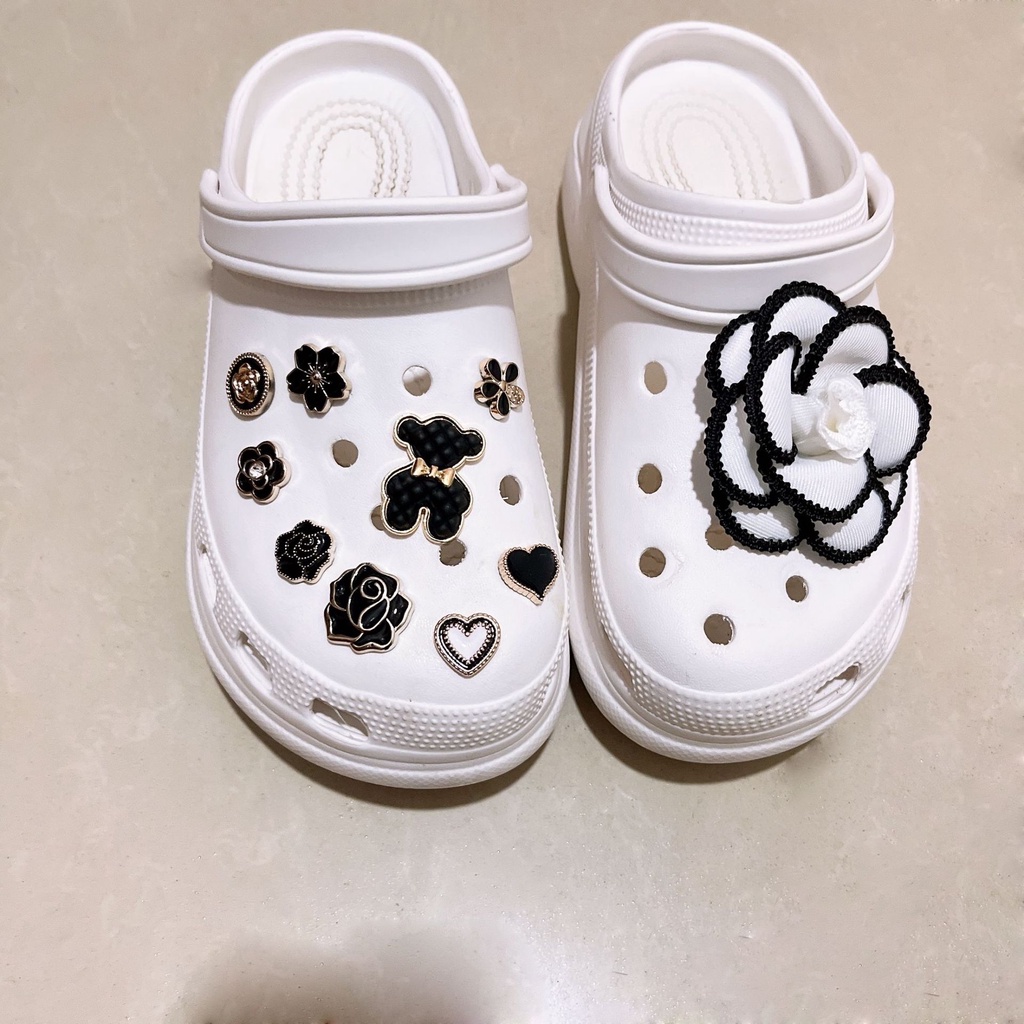 10pcs Charm Crocs Jibbitz Untuk Sepatu | Jibbitz Sepatu Crocs Gaya Bohemia Untuk Wanita