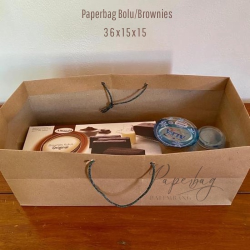 

PAPER BAG BOLU BROWNIES 36x15x15