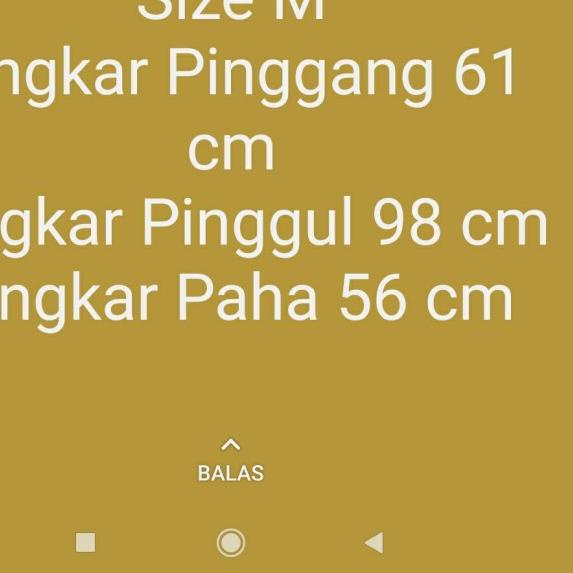 CELANA PANJANG KULOT UNIQLO MUSTARD ORIGINAL