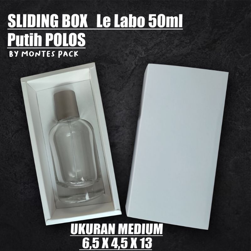 

SLIDING BOX untuk LE LABO 50ml / Sliding Box parfum Polos