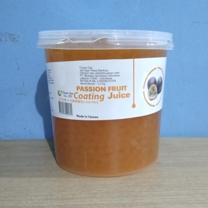 

Tokopratiwiw - Popping Boba 3.2Kg (Passion Fruit)