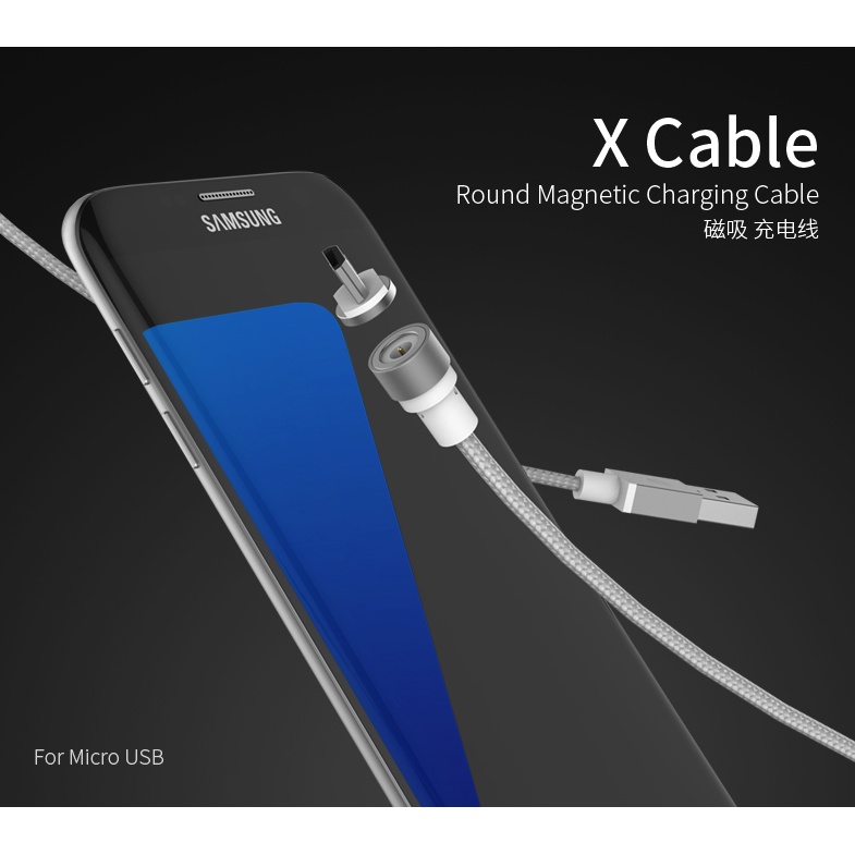 WSKEN X-Cable 3 in 1 (Micro USB Lightning USB Type C) Kabel Charger