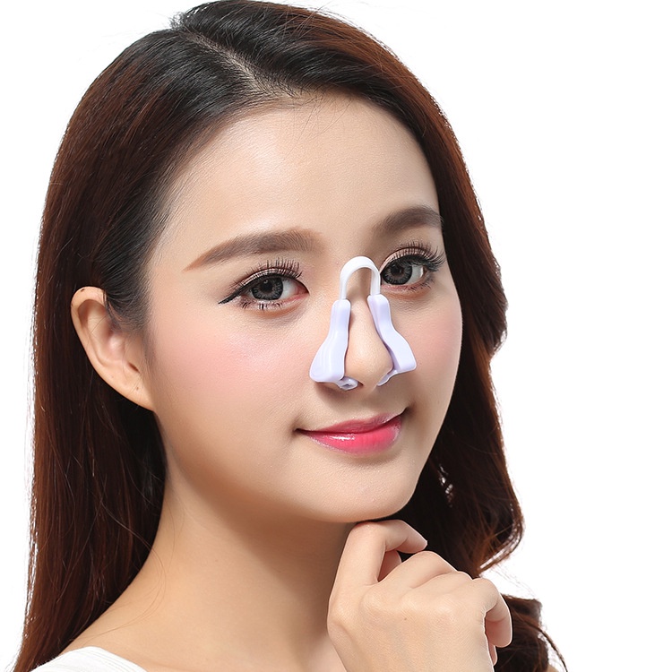 1pc Klip Pembentuk Hidung Bahan Silikon Untuk Wanita