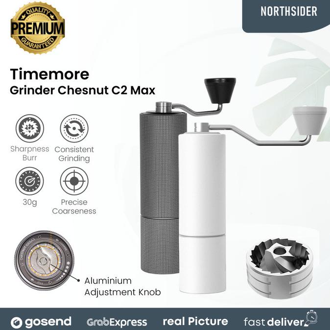 Timemore Chesnut C2 Max Coffee Grinder Black Penggilng Biji Kopi