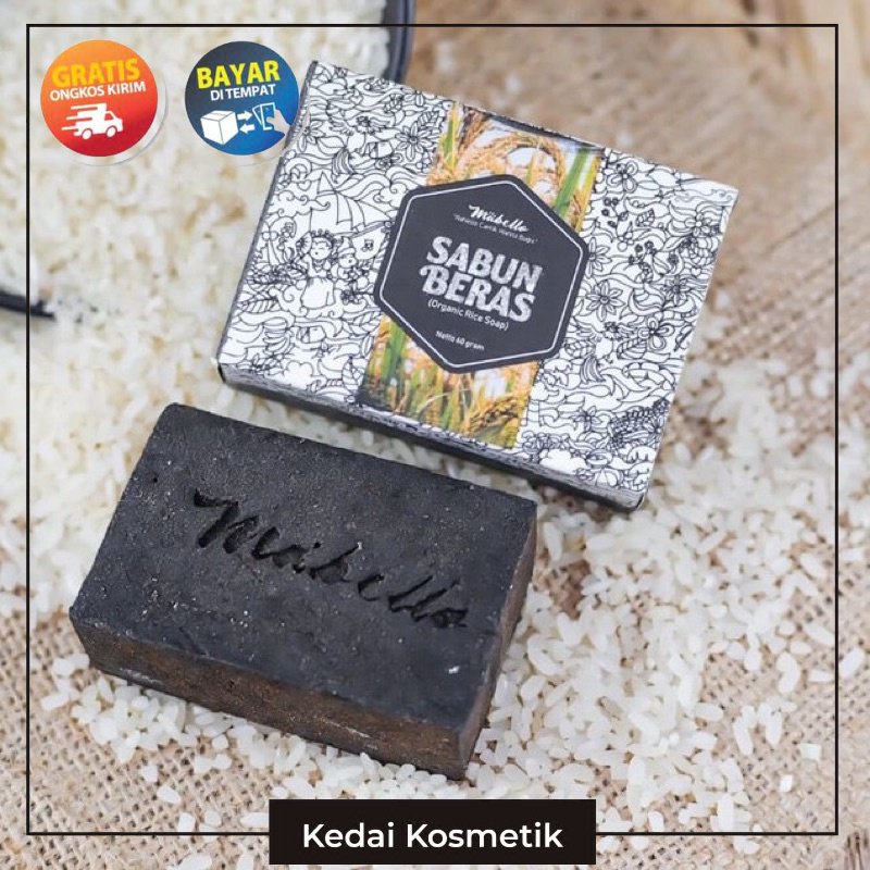(ACEH) MABELLO SABUN BERAS HITAM BPOM | Sabun Mabello Beras Hitam