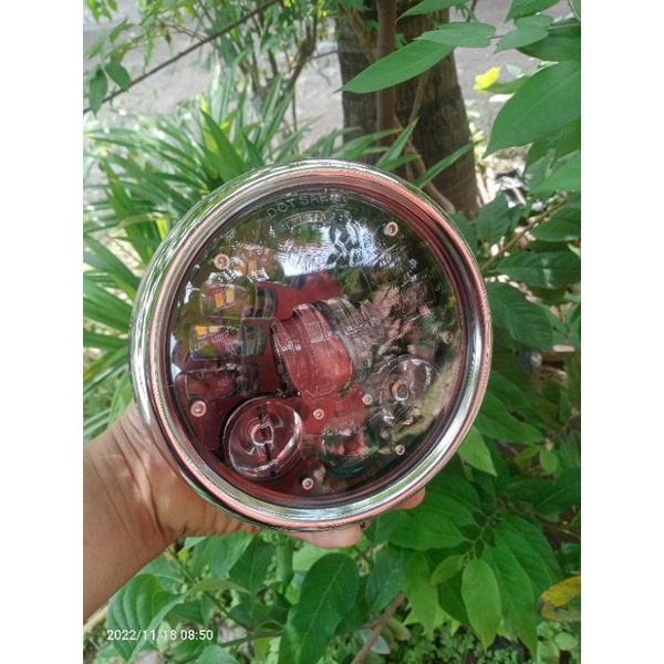 Batok lampu head lamp Cb 125 impor set lampu daymaker