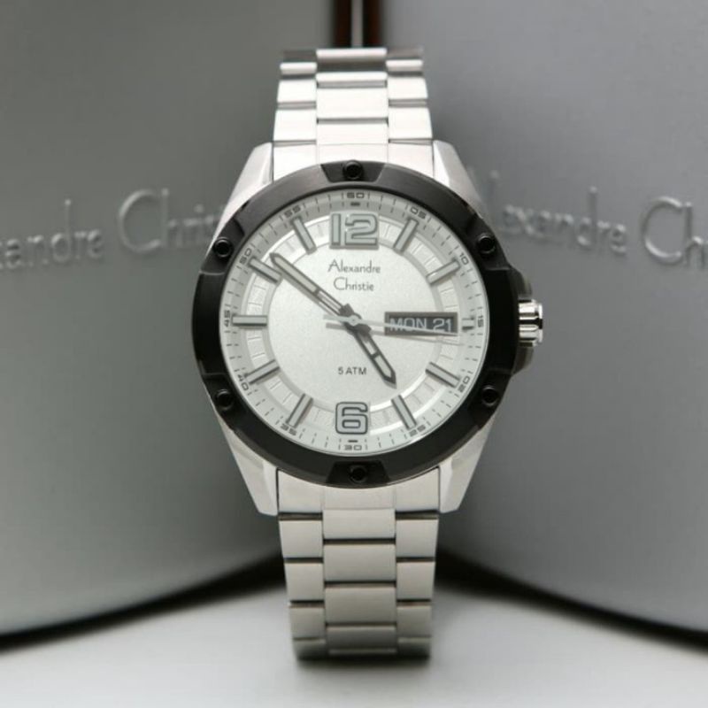 Alexandre Christie Pria Ac 6518 Jam Tangan Pria Alexander Christie Pria