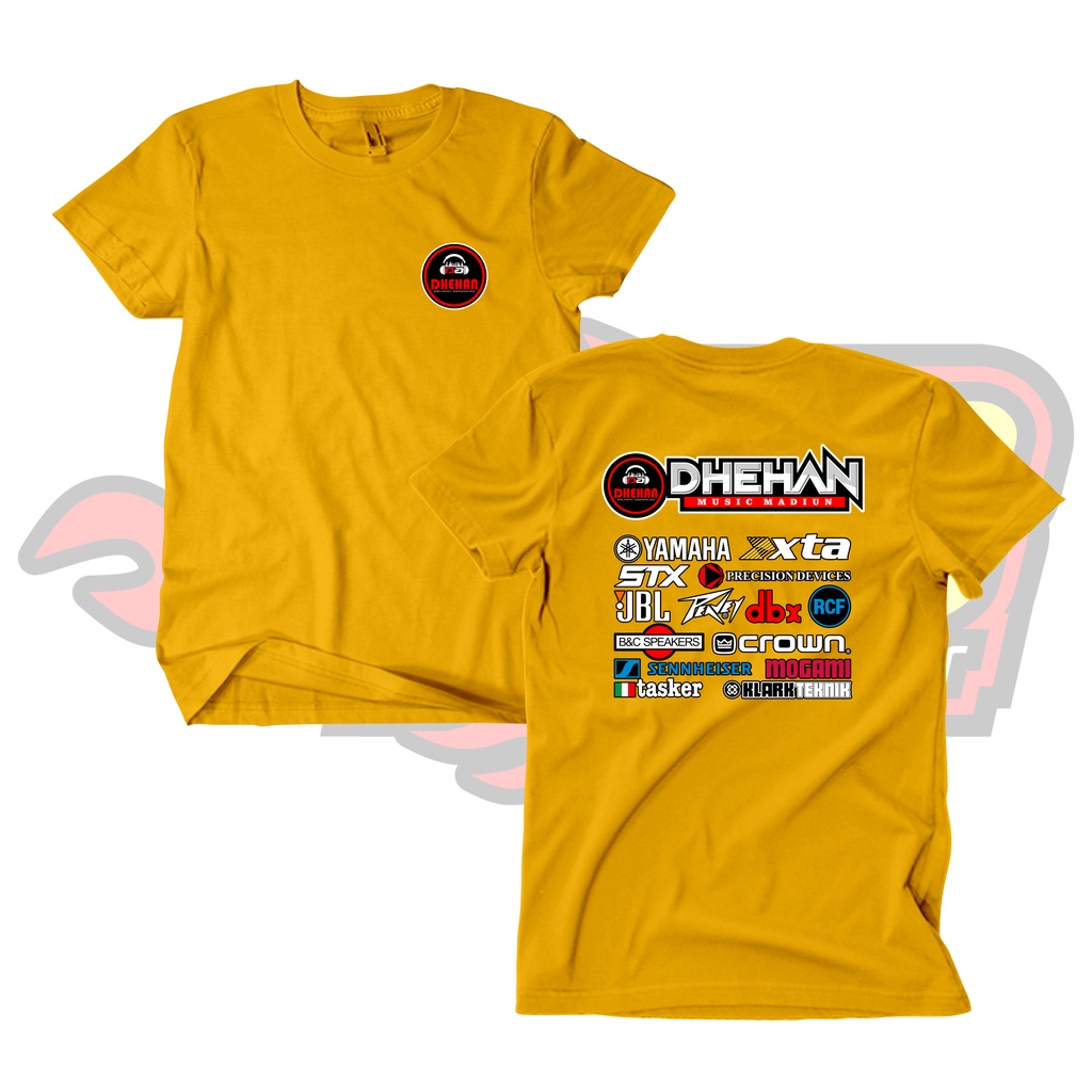 Kaos Dhehan Music ACC  Madiun Unofficial Distro Katun Combed - Ramayana - Adella - Soundbalapblitar