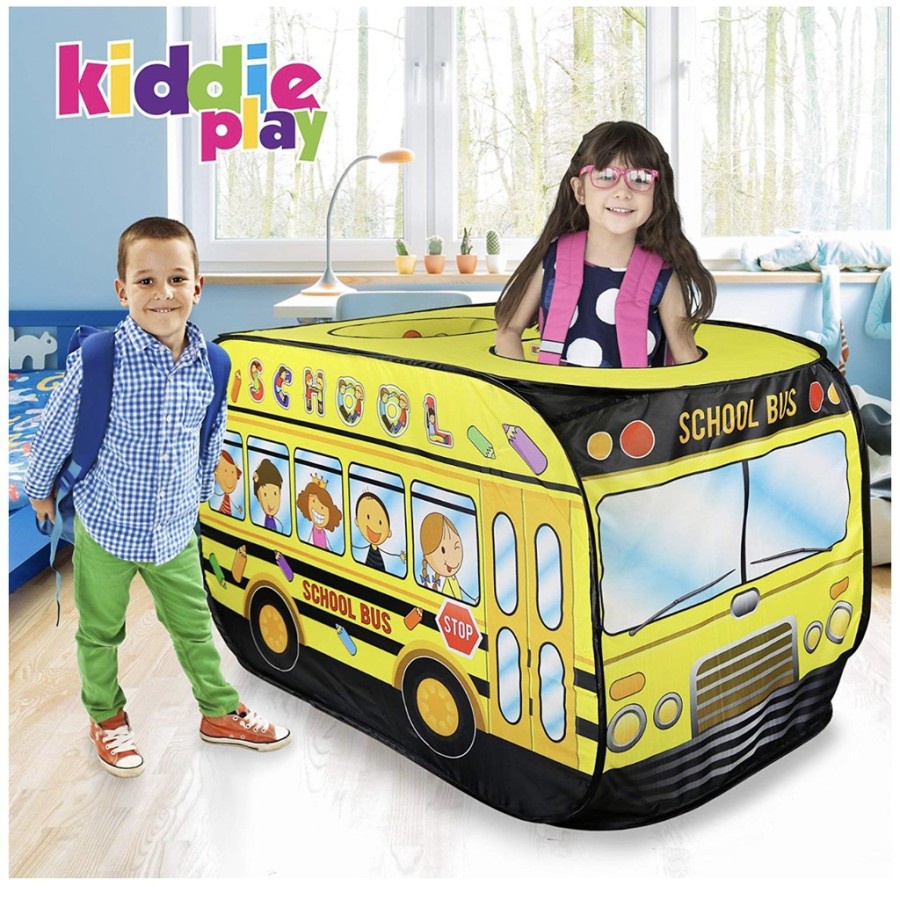 TD04 Mainan Tenda Anak Motif Mobil Polisi Pemadam Ice Cream Car Tent