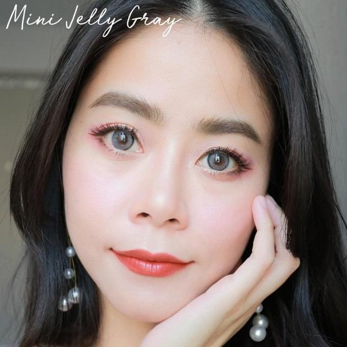 ORIGINAL SOFTLENS KITTY KAWAII MINI JELLY GREY SOFLENS SOFTLENSES