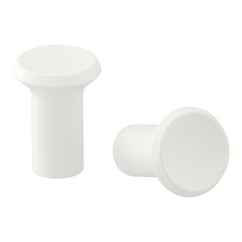 

IKGubbarp 2Pcs Kenop Knop Kenob Knob Laci Lemari Plastik Putih 21mm stock ready