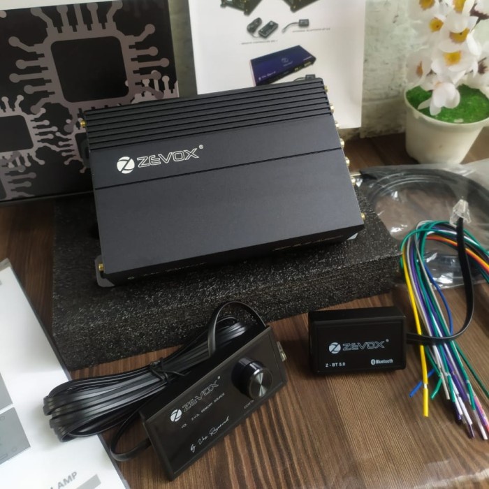 DSP Zevox 8.4 processor amplifier processor 8 channel built in power