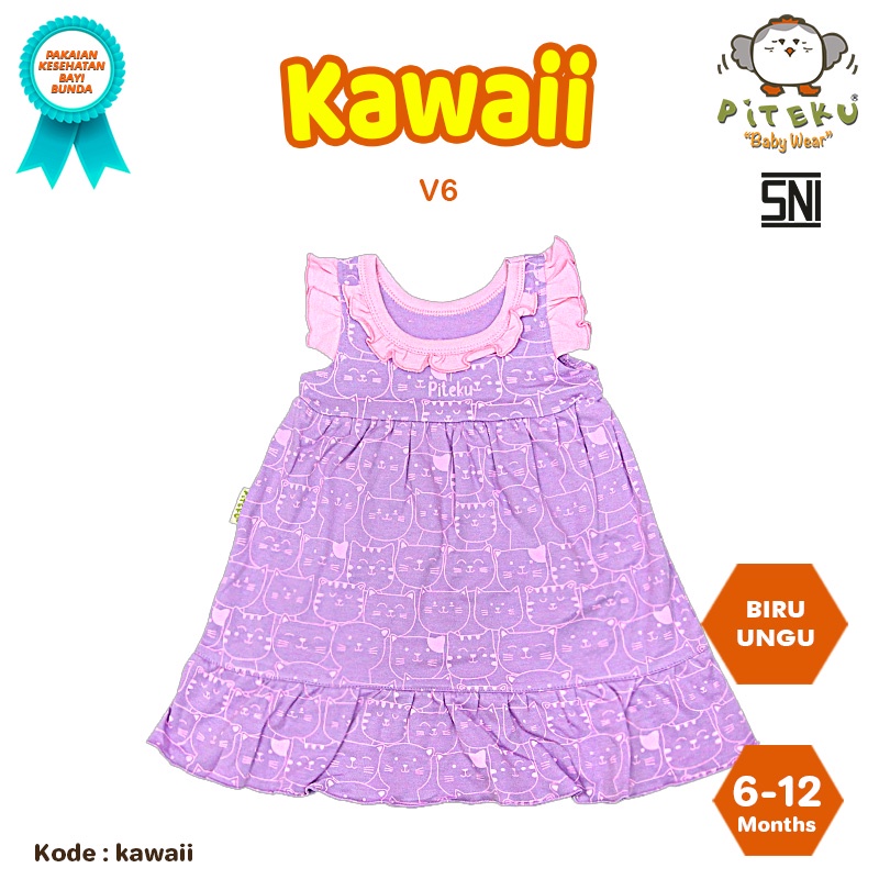 PITEKU DRESS KUTUNG RENDA V2 KAWAII V6