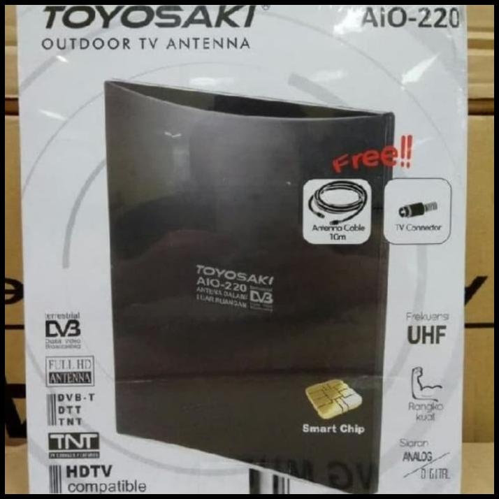 Antena Tv Digital Toyosaki Aio-220 Aio 220