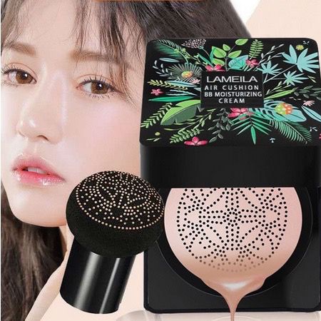 LAMEILA Air Cushion BB CC Cream Kepala Jamur Melembabkan Memutihkan 3039