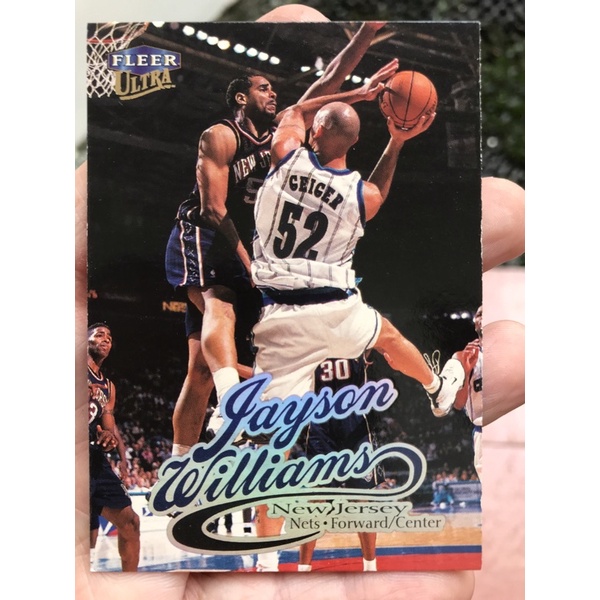 JAYSON WILLIAMS NBA FLEER ULTRA 1998